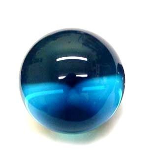 Cobalt Blue Gazing Ball 50mm 99 Cent Auction