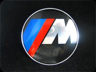 bmw m logo hood trunk emblem roundel badge 82mm 2 pins a489