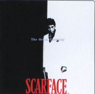 Black White Red Scarface Bathroom Shower Curtain Hook