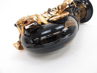 Yamaha Custom Z YAS 82Z Black Lacquer Alto Saxophone with Case s N 