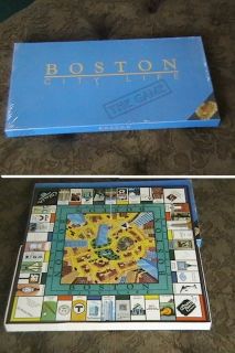  Vintage Board Game Boston City Life