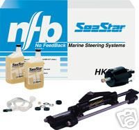seastar packaged hydraulic boat steering system kit