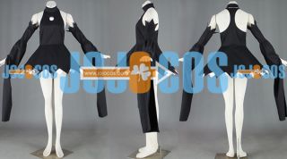 SOUL EATER Blair Black Dress Anime Cosplay Witch Costume w/ witch hat
