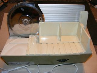   slice crafter model 1037 meat or cheese slicer electric kitchen tool