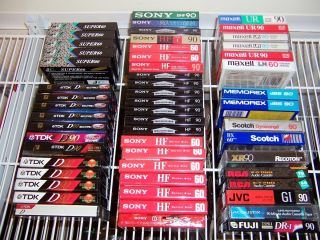 54 New Blank Audio Cassette Tapes TDK Sony Maxell Etc
