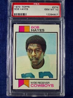 topps 274 bob hayes graded psa 10 click on the link to view our many 