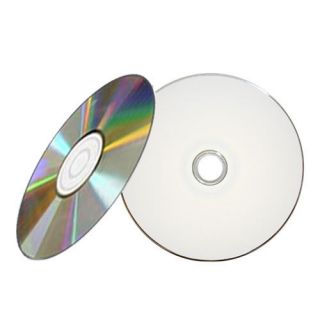   52x White Inkjet Hub Printable CD R CDR Blank Disc Media 700MB