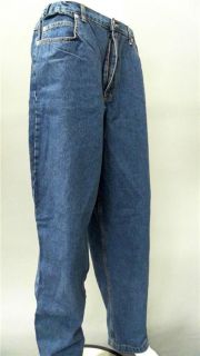 Bill Blass Jeans Plus 18 Stretch Stone Wash Straight Leg Denim Blue 