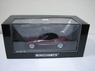 Minichamps BMW Z1 Convertible 1988 Purplemetallic 1 43