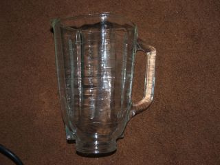 Vintage Osterizer Blender Replacement Glass Jar Canister
