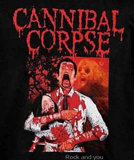  Cannibal Corpse Death Metal Rock RARE T Shirt M 2XL