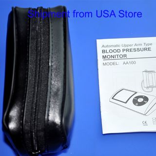   Wrist Arm Blood Pressure Monitor Heart Beat Meter Machine Gauge AA11