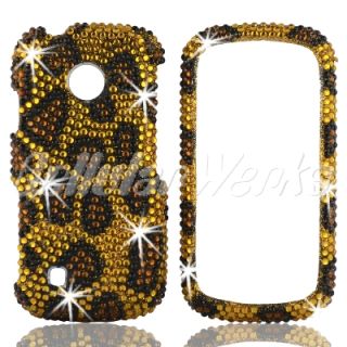 LG VN270 Cosmos Touch Diamond Bling Phone Case Cover Skin Shell 