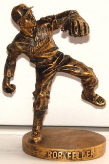 BOB FELLER Cleveland Indians 2006 Bronze Exclusive Hartland Figurine 1 