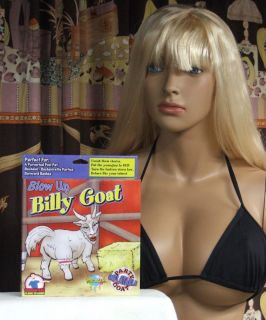 Blow Up Billy Goat Inflatable Bachelor Party Gag Gift