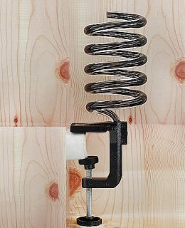 product detail package component 1x spiral blow dryer mount holder we 
