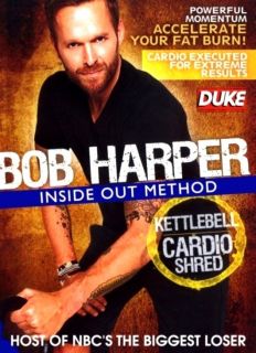 BOB HARPER KETTLEBELL CARDIO SHRED DVD NEW FAT BURNING EXERCISE 