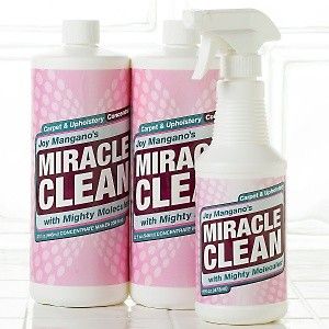 Joy Mangano 2 Miracle Clean 32 oz. Carpet & Upholstery Refills