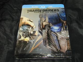 Transformers Dark of the Moon Blu Ray Steel Book Region Free