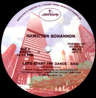 Bohannon Lets Start The Dance Summertime Groove