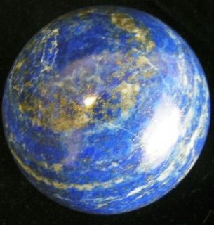 Lapis Ball 02 Blue Earth Whirlpool Crystal Precious Lazuli Stone 