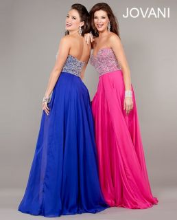   Sweetheart Evening Gown Prom Dress Royal Blue Size 2 New