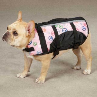   Dog Life Jackets Aquatic Pet Preserver Dogs Water Safety Vest