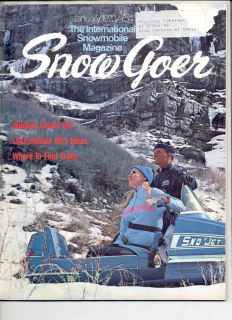   Goer Snowmobile Magazine Sno Jet Ski Doo Olympique Olympic Oly