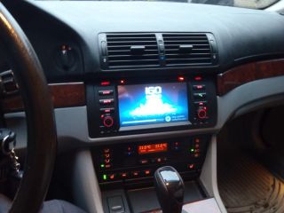 BMW E39 E53 x5 M5 Navigation DVD GPS Navi Radio iPod Audio CD Player 