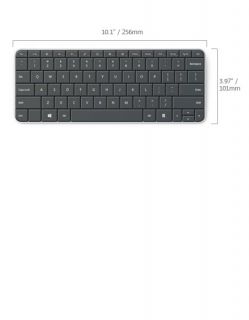 New Microsoft Wedge Mobile Keyboard Wireless Bluetooth