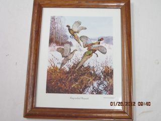 Lynn Bogue Hunt Picture Framed from 1943