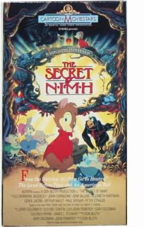 Don Bluth Cartoon Moviestars The Secret of NiMH 1994 VG