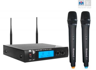 BMB Dual Channel UHF Wireless Microphone System VM 52U