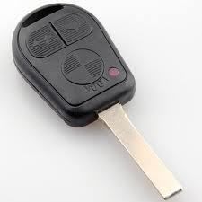 BMW 3 5 7 8 SERIES REMOTE IGNITION KEY SHELL BLANK CASE 3 BUTTON 