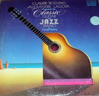 Claude Bolling Concerto Classic Guitar Jazz Piano LP