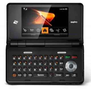 boost mobile sanyo innuendo scp 6780 prepaid cell phone camera qwerty 
