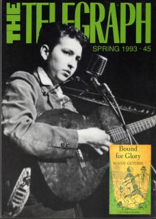Bob Dylan The Telegraph Spring 1993 45 Crosby Nash Bound for Glory EXC 
