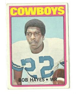 1972 Topps 105 Bob Hayes Cowboys