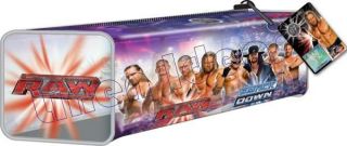WWE Raw SmackDown Barrel Pencil Case School Stationary