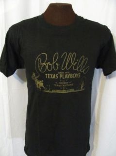 Vintage Bob Wills His Texas Playboys 80s UNWORN Country T Shirt L 