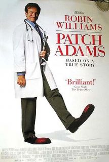 Original Patch Adams Theater Movie Cinema Poster 1998