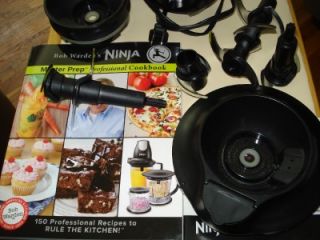   Prep Food Processor Blender QB1004 Bob Wardens Ninja Cookbook