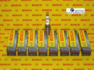   Volkswagen 8 Pcs Spark Plug Set Bosch 0242235715 FGR7KQE0 7406