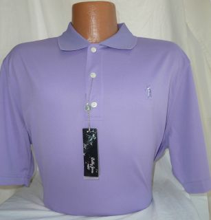 Bobby Jones XH2O Performance Polo Shirt in Orchid MSRP $80 NWT Nice 