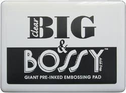 Clear Big Bossy Giant Embossing Pad Ranger