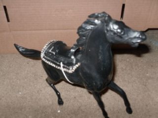 Vintage Plastic Zorro Figure and Horse