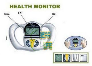 Digital Body Fat Analyzer Meter Tester Health Monitor