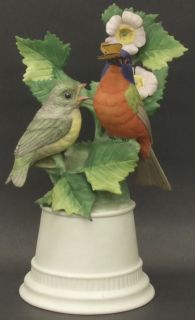 manufacturer boehm china pattern porcelain bird figurines piece non 