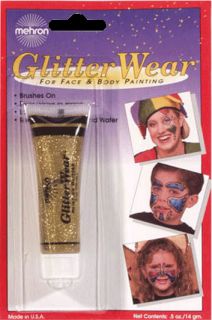 Gold Glitter Wear Face Body Painting Sparkles