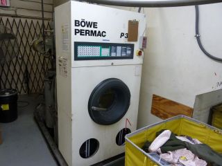 Bowe Permac P350 Dry Cleaning Machine